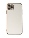 Apple iPhone Uyumlu  11 Pro Max Kılıf Volet Silikon -  Beyaz Belirtilmemiş