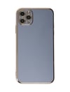 Apple iPhone Uyumlu   11 Pro Max Kılıf Volet Silikon - Mavi Belirtilmemiş