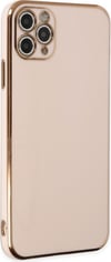 Apple iPhone Uyumlu   11 Pro Max Kılıf Volet Silikon - Pembe Belirtilmemiş
