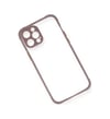 Apple iPhone Uyumlu 12 - Kılıf Miami Şeffaf Silikon - Açık Mor Belirtilmemiş