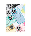 Apple iPhone Uyumlu 12 Live Diamond Magsafe - Kapak - Sarı Belirtilmemiş