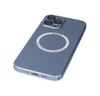 Apple iPhone Uyumlu   12 Pro Kılıf Jack Magneticsafe Lens Silikon - Sierra Blue Belirtilmemiş