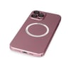 Apple iPhone Uyumlu   12 Pro Kılıf Jack Magneticsafe Lens Silikon - Rose Gold Belirtilmemiş