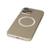 Apple iPhone Uyumlu 12 Pro - Kılıf Jack Magneticsafe Lens Silikon - Gold Belirtilmemiş