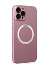 Apple iPhone Uyumlu   12 Pro Kılıf Jack Magneticsafe Lens Silikon - Rose Gold Belirtilmemiş