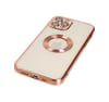 Apple iPhone Uyumlu 12 Pro - Kılıf Slot Silikon - Rose Gold Belirtilmemiş