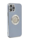 Apple iPhone Uyumlu   12 Pro Kılıf Store Silikon - Sierra Blue Belirtilmemiş