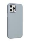 Apple iPhone Uyumlu 12 Pro Max - Kılıf Asya Deri Silikon - Sierra Blue Belirtilmemiş
