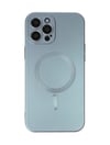 Apple iPhone Uyumlu 12 Pro Max - Kılıf Moshi Lens Magneticsafe Silikon - Sierra Blue Belirtilmemiş