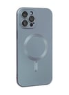 Apple iPhone Uyumlu 12 Pro Max - Kılıf Moshi Lens Magneticsafe Silikon - Sierra Blue Belirtilmemiş