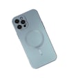 Apple iPhone Uyumlu 12 Pro Max - Kılıf Moshi Lens Magneticsafe Silikon - Sierra Blue Belirtilmemiş