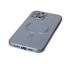 Apple iPhone Uyumlu 12 Pro Max - Kılıf Moshi Lens Magneticsafe Silikon - Sierra Blue Belirtilmemiş