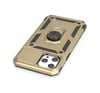 Apple iPhone Uyumlu  12 Pro Max Kılıf Pars Lens Yüzüklü Silikon -  Gold Belirtilmemiş