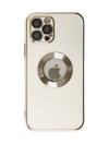 Apple iPhone Uyumlu  12 Pro Max Kılıf Store Silikon -  Beyaz Belirtilmemiş