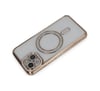Apple iPhone Uyumlu 13 - Kılıf Joke Simli Magneticsafe - Kılıf - Gold Belirtilmemiş