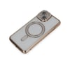 Apple iPhone Uyumlu 13 - Kılıf Joke Simli Magneticsafe - Kılıf - Gold Belirtilmemiş