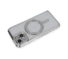 Apple iPhone Uyumlu  13 Kılıf Joke Simli Magneticsafe Kılıf -  Gümüş Belirtilmemiş