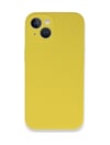Apple iPhone Uyumlu   13 Mini Kılıf Lansman Legant Silikon - Sarı Belirtilmemiş