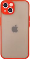 Apple iPhone Uyumlu   13 Mini Kılıf Montreal Silikon Kapak - Kırmızı Belirtilmemiş