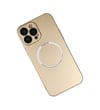 Apple iPhone Uyumlu  13 Pro Kılıf Jack Magneticsafe Lens Silikon -  Gold Belirtilmemiş