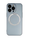 Apple iPhone Uyumlu   13 Pro Kılıf Jack Magneticsafe Lens Silikon - Sierra Blue Belirtilmemiş