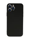 Apple iPhone Uyumlu  13 Pro Kılıf Nano İçi Kadife Silikon -  Siyah Belirtilmemiş
