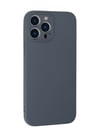 Apple iPhone Uyumlu  13 Pro Kılıf Nano İçi Kadife Silikon -  Gri Belirtilmemiş