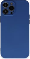 Apple iPhone Uyumlu  13 Pro Kılıf Nano İçi Kadife Silikon -  Lacivert Belirtilmemiş