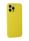 Apple iPhone Uyumlu   13 Pro Kılıf Nano İçi Kadife Silikon - Sarı Belirtilmemiş