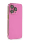 Apple iPhone Uyumlu   13 Pro Max Kılıf Armada Lensli Kapak - Pembe Belirtilmemiş