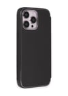 Apple iPhone Uyumlu  13 Pro Max Kılıf Dolpin Kapaklı -  Siyah Belirtilmemiş