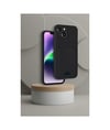 Apple iPhone Uyumlu  14 Kılıf Kelvin Kartvizitli Silikon -  Bordo Belirtilmemiş