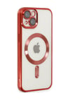 Apple iPhone Uyumlu 14 - Kılıf Kross Magneticsafe - Kapak - Kırmızı Belirtilmemiş