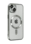 Apple iPhone Uyumlu  14 Kılıf Kross Magneticsafe Kapak -  Gümüş Belirtilmemiş