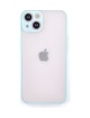 Apple iPhone Uyumlu   14 Kılıf Montreal Silikon Kapak - Turkuaz Belirtilmemiş