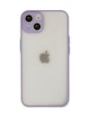 Apple iPhone Uyumlu   14 Kılıf Montreal Silikon Kapak - Mor Belirtilmemiş