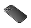 Apple iPhone Uyumlu  14 Plus Kılıf Auto Focus Karbon Kapak -  Siyah Belirtilmemiş