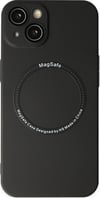 Apple iPhone Uyumlu  14 Plus Kılıf Jack Magneticsafe Lens Silikon -  Siyah Belirtilmemiş