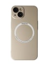 Apple iPhone Uyumlu  14 Plus Kılıf Jack Magneticsafe Lens Silikon -  Gold Belirtilmemiş