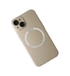 Apple iPhone Uyumlu  14 Plus Kılıf Jack Magneticsafe Lens Silikon -  Gold Belirtilmemiş