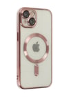 Apple iPhone Uyumlu 14 Plus - Kılıf Kross Magneticsafe - Kapak - Rose Belirtilmemiş