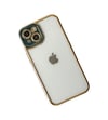 Apple iPhone Uyumlu  14 Plus Kılıf Liva Lens Silikon -  Yeşil Belirtilmemiş
