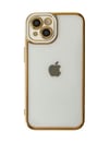 Apple iPhone Uyumlu  14 Plus Kılıf Liva Lens Silikon -  Beyaz Belirtilmemiş