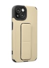 Apple iPhone Uyumlu 14 Plus  - Kılıf Mega Standlı Silikon  - Gold Belirtilmemiş