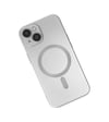 Apple iPhone Uyumlu  14 Plus Kılıf Moshi Lens Magneticsafe Silikon -  Gümüş Belirtilmemiş