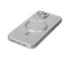 Apple iPhone Uyumlu  14 Plus Kılıf Moshi Lens Magneticsafe Silikon -  Gümüş Belirtilmemiş