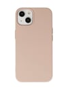 Apple iPhone Uyumlu 14 Plus - Kılıf Nano İçi Kadife Silikon - Pudra Belirtilmemiş