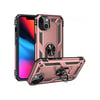 Apple iPhone Uyumlu 14 Plus - Kılıf Sofya Yüzüklü Silikon - Kapak - Rose Belirtilmemiş