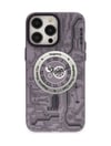 Apple iPhone Uyumlu 14 Pro - Kılıf Apollo Magneticsafe Desenli - Kapak - Apollo Mor - 5 Belirtilmemiş