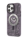 Apple iPhone Uyumlu 14 Pro - Kılıf Apollo Magneticsafe Desenli - Kapak - Apollo Mor - 5 Belirtilmemiş